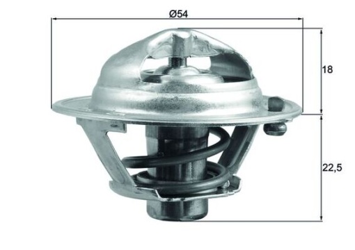 Termostat lichid racire (85°C) potrivit HYUNDAI ACCENT III, ELANTRA IV, GETZ, I10 I, I20 I, I30, IX20, IX35, MATRIX; KIA CEE'D, CERATO I, PICANTO I, PRO CEE'D, RIO II, SOUL I 1.1D-1.7D 12.04-