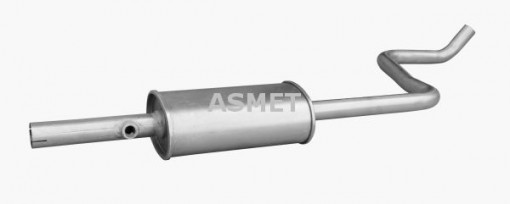 Toba esapament intermediara potrivit MITSUBISHI COLT VI; SMART FORFOUR 1.1/1.3 01.04-06.12