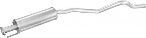Toba esapament intermediara potrivit OPEL ASTRA F, ASTRA F CLASSIC, ASTRA F/KOMBI 1.4-2.0 09.91-01.05