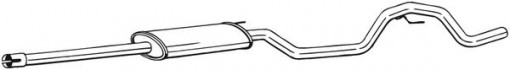 Toba esapament intermediara potrivit OPEL VECTRA C, VECTRA C GTS 2.2 04.02-12.08