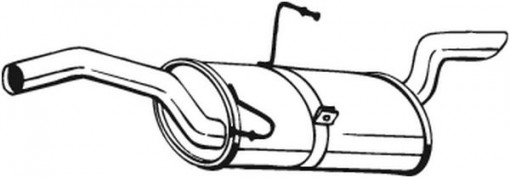 Toba finala esapament potrivit CITROEN JUMPY I; FIAT SCUDO; PEUGEOT EXPERT 1.9D 04.98-12.06