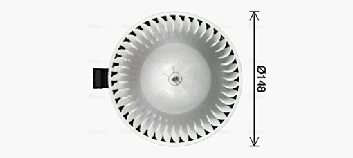 Ventilator habitaclu potrivit NISSAN NV200, NV200 / EVALIA, TIIDA 1.5-1.8 05.04-