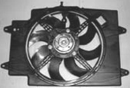 Ventilator radiator (cu carcasa) potrivit ALFA ROMEO 147, GT 1.8/1.9D/2.0 10.00-09.10