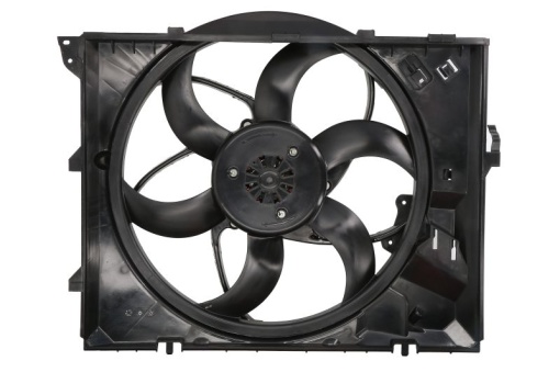 Ventilator radiator (cu carcasa) potrivit BMW 1 (E81), 1 (E82), 1 (E87), 1 (E88) 1.6/2.0 06.04-12.13