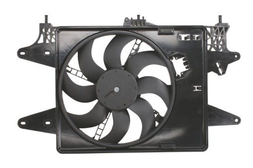 Ventilator radiator (cu carcasa) potrivit FIAT DOBLO, DOBLO/MINIVAN 1.4/1.6/1.6CNG 10.01-