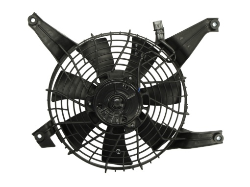 Ventilator radiator (cu carcasa) potrivit MITSUBISHI PAJERO II, PAJERO III 2.5D/3.2D/3.5 04.00-09.07