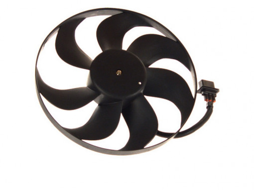 Ventilator radiator potrivit AUDI A3, TT; SEAT CORDOBA, IBIZA III, LEON, TOLEDO II; SKODA FABIA I, FABIA II, OCTAVIA I, ROOMSTER, ROOMSTER PRAKTIK; VW BORA, BORA I, FOX 1.0-2.0 02.93-