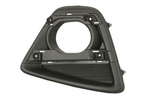 Acoperire bara fata Dreapta (cu gauri pentru lampa de ceata, plastic, negru) potrivit MAZDA CX-5 11.11-02.17 02.15-03.17