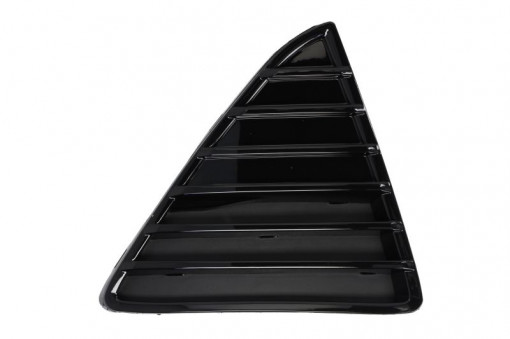 Acoperire bara fata Dreapta (plastic, negru/negru lucios) potrivit FORD FOCUS III; 07.10-02.20 07.10-11.14