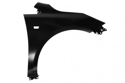 Aripa fata Dreapta (cu orificiu pentru indicator, otel, galvanizat, certificat THATCHAM) potrivit OPEL CORSA E, CORSA E/HATCHBACK 09.14-