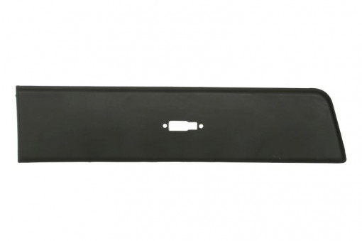 Bandou lateral dreapta partea din spate, gri inchis, varianta lunga, cu locas lumini CITROEN JUMPER; FIAT DUCATO; PEUGEOT BOXER intre 2006-2014