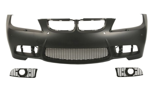 Bara Fata, pachet M, cu grilaje, locas proiector, cu gauri spalator faruri, cu gauri senzorii parcare, grunduit potrivit BMW 3 E90 12.04-07.08