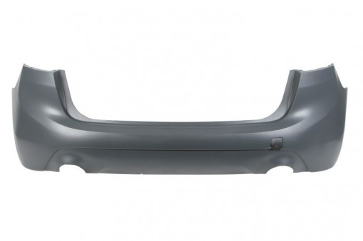 Bara spate, cu un capac remorcare, grunduit, cu un decupaj teava evacuare: doi potrivit BMW 2 Active Tourer F45, F46, 2 Gran Tourer F46 01.18-