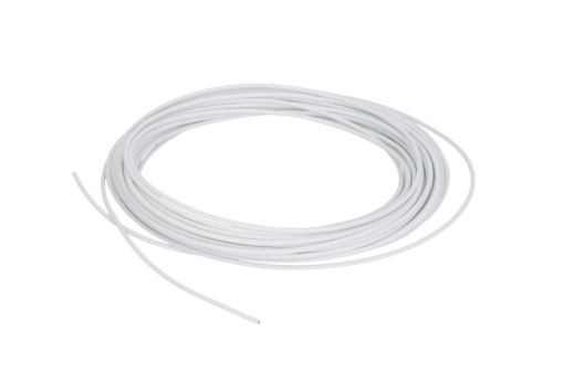 Cablu reparatie (culoare: Alb, Cupru / silicon, sectiune transversala: 0,5mm, lungime: 10m)
