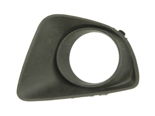Capac bara fata Stanga cu locas lampa ceata, plastic, negru potrivit MAZDA 2 07.07-06.15 10.07-10.10