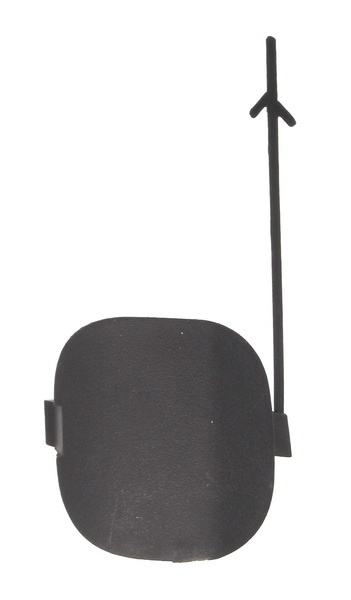 Capac carlig remorcare Fata negru, TUV potrivit FIAT PANDA, PANDA/HATCHBACK 09.03- 02.12-