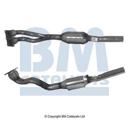 Catalizator EURO 4 potrivit AUDI A3; SEAT LEON, TOLEDO II; SKODA OCTAVIA I; VW BORA, BORA I, GOLF IV, NEW BEETLE 1.8/2.0 09.96-12.13