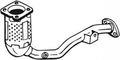 Catalizator potrivit CITROEN C2, C3 I, C3 II, C3 PLURIEL; PEUGEOT 1007, 207 1.4/1.4LPG 02.02-