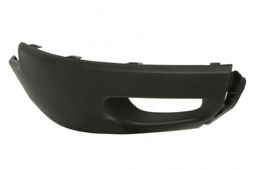 Colt bara protectie Fata Dreapta cu gauri lampa ceata, negru potrivit VOLVO XC90 I -09.14