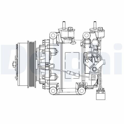 Compresor climatizare potrivit HONDA CR-Z, INSIGHT 1.3H/1.5H 04.09-