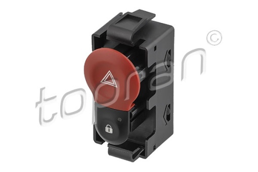 Comutator lumini avarie potrivit RENAULT KANGOO BE BOP, KANGOO EXPRESS, KANGOO II 02.08-