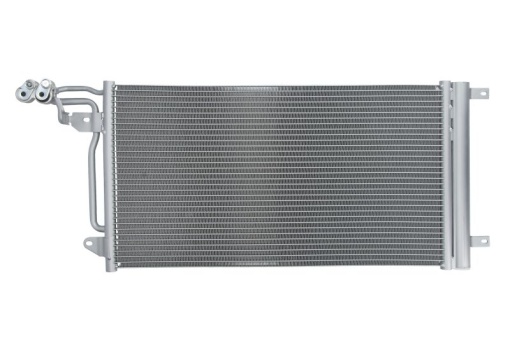 Condensator climatizare (cu uscator) potrivit AUDI A1; SEAT IBIZA IV, IBIZA IV SC, IBIZA IV ST, IBIZA IV/HATCHBACK, TOLEDO IV; SKODA FABIA II, FABIA II PRAKTIK, FABIA III, FABIA III PRAKTIK 1.0-2.0D 09.06-12.22
