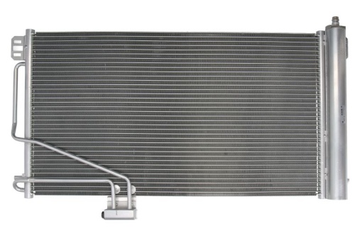 Condensator climatizare (cu uscator) potrivit MERCEDES C (CL203), C T-MODEL (S203), C (W203), CLC (CL203), CLK (A209), CLK (C209), SLK (R171) 1.8-5.5 05.00-06.11