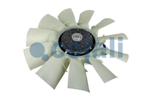 Cupla ventilator radiator (cu ventilator, 815mm, numar lame: 11, numar pini: 5/7) EURO 6 potrivit MERCEDES TOURISMO II; SETRA 400, 500 OM457.944-OM936.923 10.01-