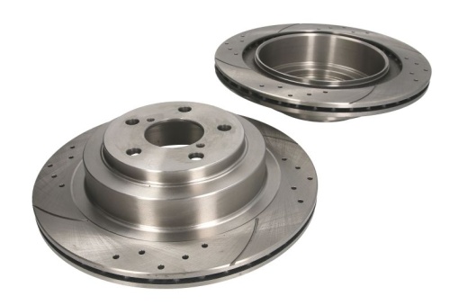 Disc frana (2 buc.) SPEEDMAX, Ventilated, Cut-Drilled, spate ; stanga/dreapta, diametru iesire 290 mm, grosime 18 mm, potrivit SUBARU IMPREZA, LEGACY IV, LEGACY V 2.0/2.5/3.0 12.00-12.14