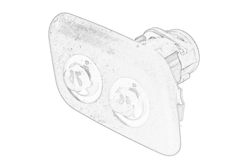 Diuza spalator far Dreapta potrivit BMW 5 (E39) 2.0-4.9 09.95-05.04