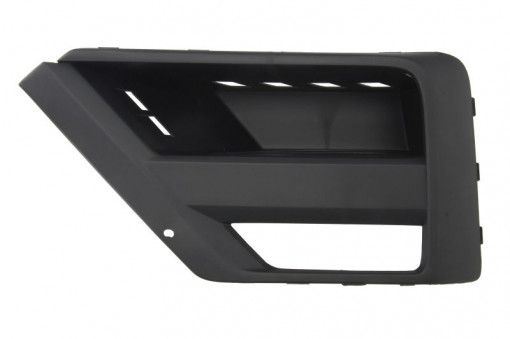 Element bara Stanga Inferior, cu locas lampa ceata, plastic, negru, potrivit VW CRAFTER 09.16- 09.16-