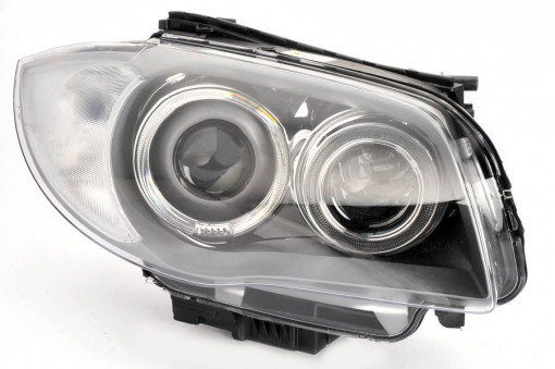 Far Dreapta (bi-xenon, D1S, electric, cu motor, culoare semnalizator: transparent) potrivit BMW 1 (E81), 1 (E82), 1 (E87), 1 (E88) 03.07-03.09