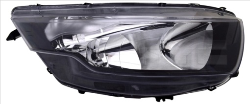 Far dreapta (H1/H7/W21W, cu motor) potrivit IVECO DAILY VI 04.19-