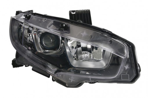 Far Dreapta (H11/HB3/LED, electric, cu motor) potrivit HONDA CIVIC X