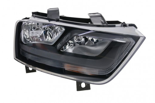 Far Dreapta (halogen, 2*H7, electric, cu motor) potrivit AUDI Q3 06.11-07.18
