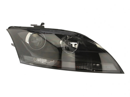 Far Dreapta (halogen, H21W/H7/H7/W5W, electric, cu motor, culoare insertie: negru) potrivit AUDI TT -06.14