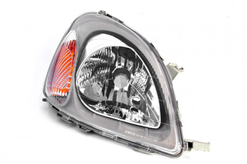 Far Dreapta (halogen, H4/PY21W, electric, fara motoras, culoare insertie: gri) potrivit TOYOTA YARIS -06.03