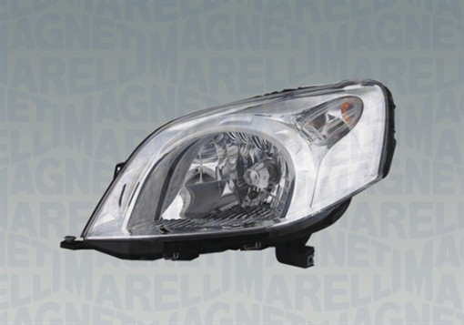 Far Dreapta (halogen, H4/PY21W/W5W, electric, cu motor) potrivit CITROEN NEMO, NEMO/MINIVAN; FIAT FIORINO/MINIVAN, QUBO; PEUGEOT BIPPER, BIPPER TEPEE