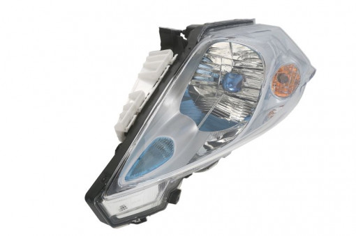 Far Dreapta (halogen, H4/W5W, electric, cu motor, culoare semnalizator: portocaliu) potrivit NISSAN LEAF
