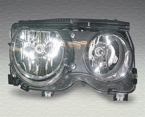 Far Dreapta (halogen, H7/H7, electric, cu motor) potrivit BMW 3 (E46) -09.06