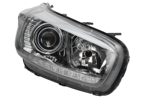 Far fata Dreapta (3*H7/LED/PY21W, electric, cu motor, Lumina zi, culoare insert: negru) potrivit KIA CEE'D 05.12-09.12
