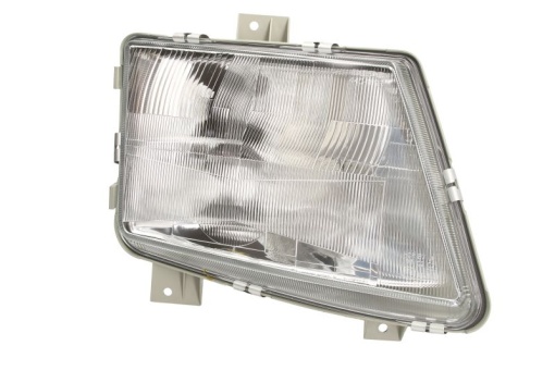 Far fata Dreapta (H1/H4, manual, mecanic, fara motoras, culoare insert: alb, culoare semnalizator: transparent) potrivit MERCEDES VITO (W638)
