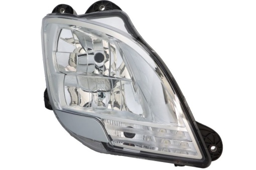 Far fata Dreapta (H1/H7/LED/PY21W, manual, culoare insert: cromat, culoare semnalizator: transparent) potrivit DAF CF, XF 106 10.12-