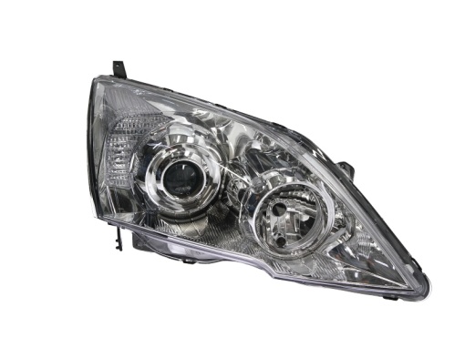 Far fata Dreapta (H1/HB3/W5W/WY21W, electric, fara motoras, culoare insert: cromat) potrivit HONDA CR-V III 06.06-09.09