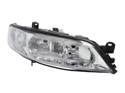 Far fata Dreapta (H7/H7, electric, fara motoras, culoare insert: cromat, culoare semnalizator: alb) potrivit OPEL VECTRA B -07.03
