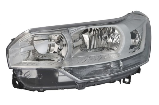 Far fata Stanga (2*H7/H1, electric, cu motor, culoare insert: cromat) potrivit CITROEN C5 II, C5 III