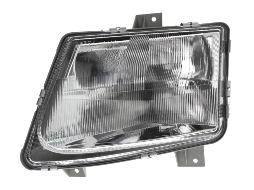 Far fata Stanga (H1/H4, electric, fara motoras, culoare insert: argintiu, culoare semnalizator: transparent) potrivit MERCEDES V (638/2), VITO (W638) -07.03