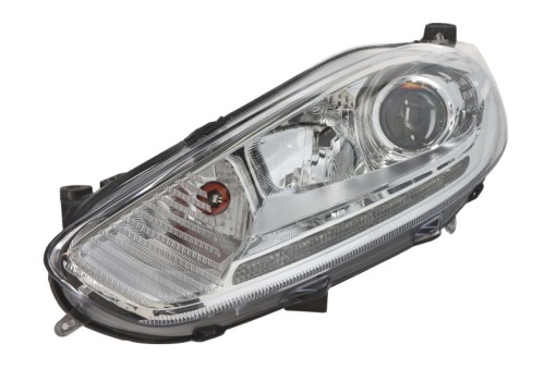 Far fata Stanga (H1/H7/LED, electric, cu motor, culoare insert: cromat) potrivit FORD FIESTA VI 01.13-