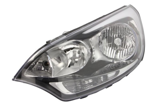 Far fata Stanga (H1/H7/P21/PY21W, electric, mecanic, fara motoras, culoare insert: negru) potrivit KIA RIO II, RIO III -12.16
