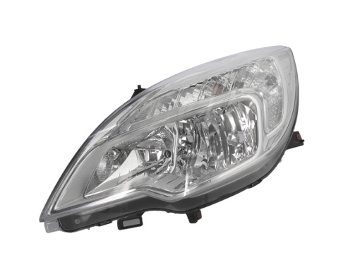 Far fata Stanga (H1/H7/W21, electric, cu motor, culoare insert: cromat) potrivit OPEL MERIVA B